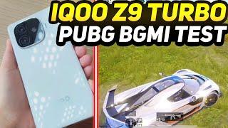 iQOO Z9 TURBO PUBG TEST  | IQOO Z9 TURBO BGMI TEST GRAPHICS | IQOO Z9 TURBO PUBG BGMI TEST