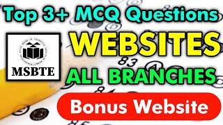 Top 3 website for MCQ exam Summer 2021 MSBTE |