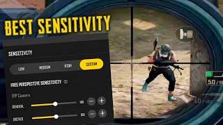 BEST 3 finger claw SENSITIVITY and SETUP | PUBG NEW STATE (zero recoil)