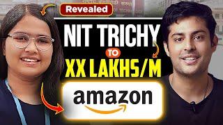 NIT Trichy to Amazon | NIT Trichy MCA | MCA placement 2024