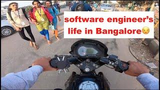 A Day Of My Life in Bangalore |Office life | A day in life of software engineer | Bangalore Traffic