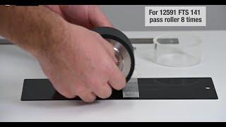 GARDCO Adhesion (Wet) Tape Test Roller Instructional Video