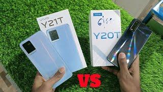 Vivo Y21T vs Vivo Y20t ! Comparison ! Vivo y21t ! Price , Specs , Camera ! Who win ?