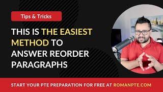 Latest PTE reorder paragraph: easy proven tips