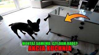 Montaż kuchni samemu. Czy dam radę? Kuchnia z marketu. Dom na start bez kredytu 63m2.