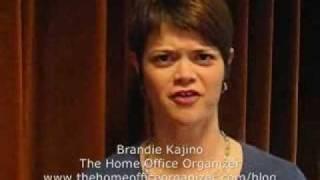 John Trosko Interviews Brandie Kajino, Home Office Organizer