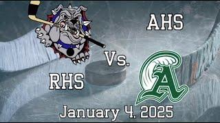 RHS hockey vs. AHS 01/04/25