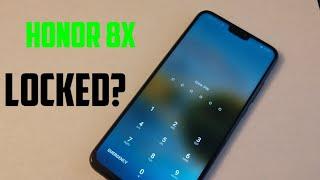 Honor 8x how to  Reset Forgot PASSWORD, Lock , PATTER , FACE ID ....hard reset 8x