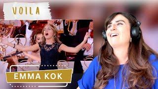 FIRST TIME HEARING Emma Kok (w/ Andre Rieu) - Voila  - Vocal Coach Reaction & Analysis