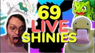 69 SHINY POKEMON REACTIONS! EPIC SHINY POKEMON COMPILATION - NICE!