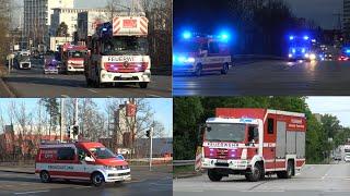 [D-DIENST+LÖSCHZUG+GW-A/W] Einsatzfahrten Feuerwache 4 Nürnberg