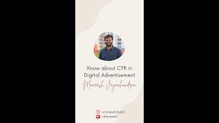 Boost Your Ad Clicks: Maneesh Jayachandran's Guide to CTR in Digital Advertising