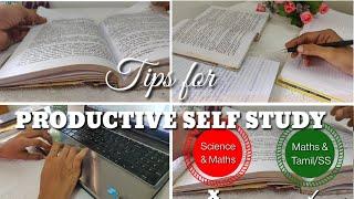 Productive Self Study | Tips for productive self study | Tamil | @Vedham4U