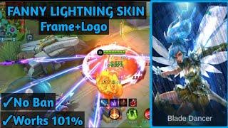 FANNY LIGHTNING SKIN SCRIPT|Frame+logo|No ban| GAME MASTER |Mobile Legends Bangbang