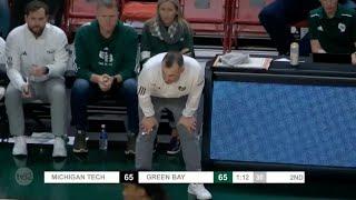 D2 Michigan Tech Embarrasses Green Bay | 2024 College Basketball