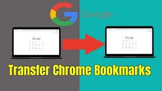 How to export Chrome bookmarks windows 10 || Transfer Chrome Bookmarks to a different Computer