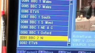 How to tune the missing BBC channels back into an Free to air satellite receiver - 18 October 2010