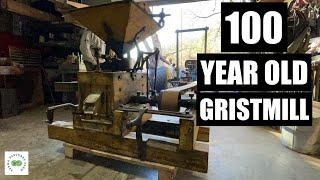 Shelling, Cleaning, and Milling on a 100 Year Old Gristmill