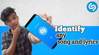 How to identify any song or music played in the background . | English