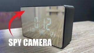 Alarm Clock Hidden Camera | Review, Setup, Unbox