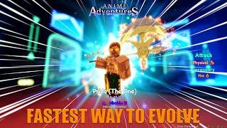 FASTEST WAY TO EVOLVE ESCANOR (Pride) In Anime Adventures!