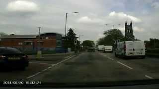 Dashcam Manchester Rd to Richmond St Ashton under Lyne 2014