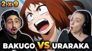 BAKUGO VS URARAKA! *MY HERO ACADEMIA* 2x9 REACTION!