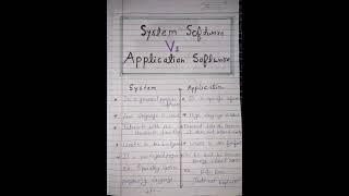 system software vs application software