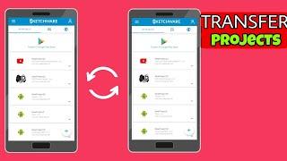 SKETCHWARE: How to Transfer Projects to other Phone(Easy)
