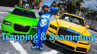 Trapping & Scamming in Compton! | GTA 5 RP