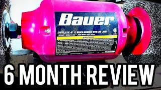 Bauer 8” Bench Grinder After 6 Months