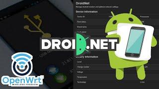 CARA INSTALL DROIDNET DI OPENWRT