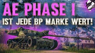 AE Phase I jede BP Marke wert! [World of Tanks - Gameplay - Deutsch]
