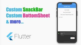 #Google's Flutter Tutorial - Custom SnackBar (coderzheaven.com)