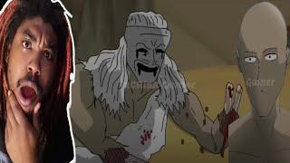 MANN THIS FIGHT WAS CHAOTIC | Saitama vs Scp 343/035 ( fan animation ) @xcrisxgamer8814 REACTION