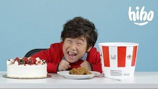 Christmas Foods | American Kids Try Food from Around the World - Ep 10 | Kids Try | Cut