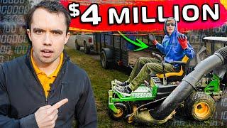 17 Year Old Running a $4M Lawn Care Company WITH NO EMPLOYEES!?