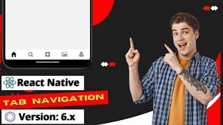 Tab Navgation in React Native | Bottom Navigation with Vector Icon | Tab Navigation Tutorial