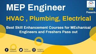 How to Become MEP Engineer | Roles and Responsibility | Mechanical Engineer By Jamal Sir