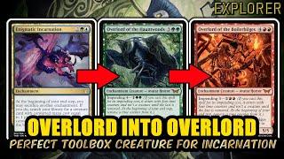 Insane Value With Overlord Into Overlord 5C Incarnation! | Explorer BO3 Ranked | MTG Arena