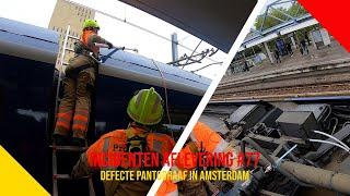 Defecte pantograaf in Amsterdam - Incidentenbestrijders #77