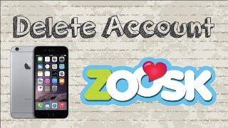 How to delete Zoosk account | Mobile App