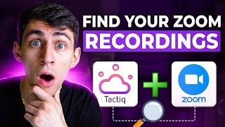 How to Find Your Zoom Recordings