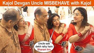 Kajol's Uncle Debu Mukherjee Misbehave With Kajol Devgan