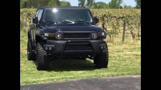 2008 Lifted Black Toyota FJ Cruiser