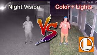 Penglihatan Malam vs Perekaman Warna Malam dengan Lampu - Mana yang Lebih Baik?