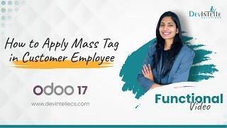 How to Apply Mass Tag in Customer Employee in odoo |Mass apply tags to employee records