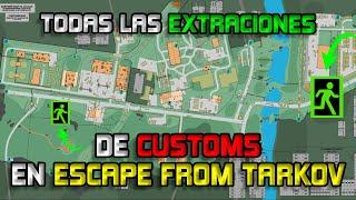 TODAS LAS EXTRACCIONES DE CUSTOMS EN ESCAPE FROM TARKOV