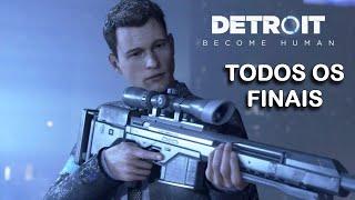 DETROIT: BECOME HUMAN - LUTA POR DETROIT - ÚLTIMA MISSÃO DE CONNOR - TODOS OS FINAIS