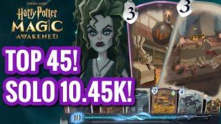 CLIMBING SOLO LADDER 10.45K! TOP 45! | HARRY POTTER MAGIC AWAKENED!